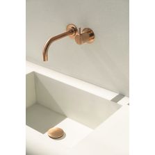 Robinetterie Vola Arne Jacobsen - mural Finition cuivre exclusives