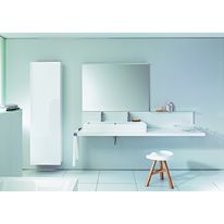 Meubles suspendus pour salles de bains en bois naturel ou laqué | Delos