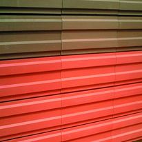 Bardage ondulé en éléments de terre cuite | Préci-Onde