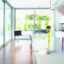 Baie coulissante de grandes dimensions | Schüco Coulissant ASS 50