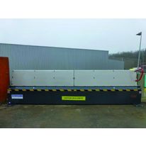 Barrière pour accès et sécurisation des bennes en centre de tri | Vidok