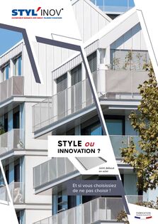 Catalogue Documentation commerciale Styl'inov®