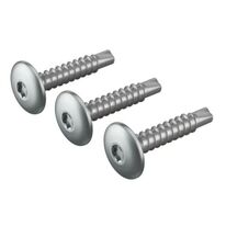 Fixation bardage fibres-ciment | Vis Hardie™ Panel acier inox A2 pour ossature métallique