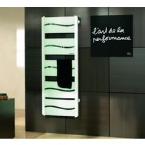 Sèche-serviettes en verre galbé | Organza