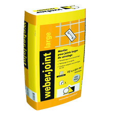 Mortier pour joint de carrelage de 3 à 20 mm de largeur | Weber.joint large