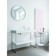 Lavabo suspendu ou sur pied à vasque asymétrique | 815