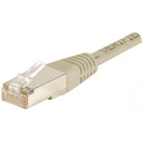 Cordon RJ45 catégorie 6 F/UTP gris - 1 m | Réf. 852513 