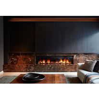 Cheminée à gaz de type horizontal | Luna Diamond Gaz 1900H MDesign