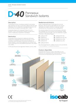 Panneau sandwich | D-40