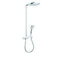 Robinetterie pour douche avec bouton de sélection des jets | Showerpipe Raindance Select 300 3 jets