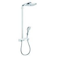 Robinetterie pour douche avec bouton de sélection des jets | Showerpipe Raindance Select 300 3 jets