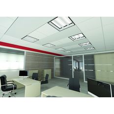 Panneaux rayonnants intégrés en plafond suspendu | Fraccaro Plaforad