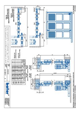 Porte coulissante de grande hauteur à rangement en accordéon | Porte coulissante accordéon