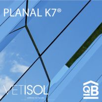 Cassette métallique thermolaquée associée à une ossature spécifique | PLANAL K7