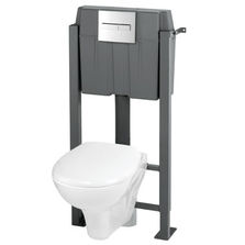 Bâti-support en acier avec système d'économie d'eau | Intramuros 1060