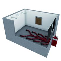 Système d?’amenée de pellets à huit sondes pour silo maçonné | Bio 008