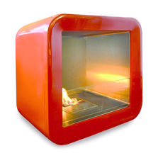 Cheminée à l'éthanol au design des années 60 | Rétro