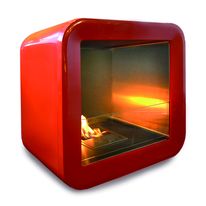 Cheminée à l'éthanol au design des années 60 | Rétro