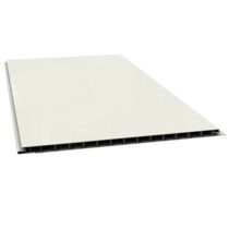 Panneau mural PVC-U | Profil de finition intérieur Art-Panel 25 CM blanc laqué - 6525-2.70