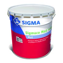 Peinture mate à léger grain pour décoration intérieure | Sigmaco Mat Futura