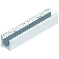 Caniveau de 16 cm de largeur pour zones à trafic lourd | Faserfix KS100