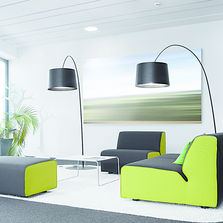 Absorbeurs muraux à revêtement textile amovible | AMF Line Style