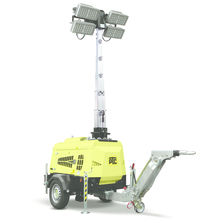 Tour d'éclairage avec mât vertical intégré et LED 300 W de puissance | Thunder