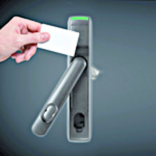 Serrure pour baie informatique avec lecteur RFID | Aperio KS 100