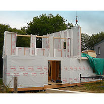 Pare-pluie pour la protection des panneaux et structures bois | Dupont Tyvek Pare-pluie 45