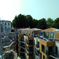 Couverture de bois naturellement durable | Mélèze Naturel