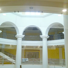 Ecran de cantonnement vitré de 30 minutes de tenue au feu | Ecran de cantonnement vitré DH 30