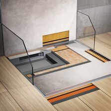 Receveurs prêts à carreler pour douches à l'italienne | Schlüter-KERDI-SHOWER