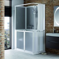 Ensemble de cabines de douche en polypropylène | Cabines de douche