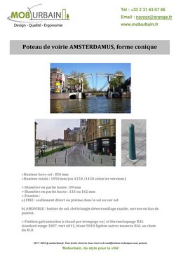 Borne-Potelet AMSTERDAMUS