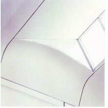 Tympan pour obturation de toiture à coupoles ou sheds | Ondal Elément final