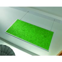 Baffle acoustique en laine de bois à suspendre au plafond ou fixé en applique murale | Organic Sound