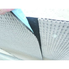 Géotextile pour protection et imperméabilisation de parois enterrées | Alveotec