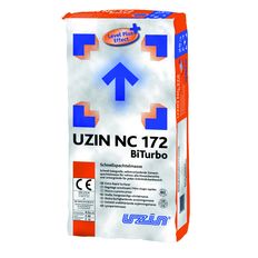 Mortier d'égalisation base ciment autolissant à durcissement rapide | UZIN NC 172 BiTurbo