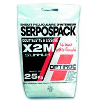 Enduit gouttelettes ou de lissage en pâte à projeter | Serpospack X2M Summum