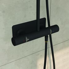 Plaques de finition pour kit de fixation murale de robinetterie | Cache Robifix 