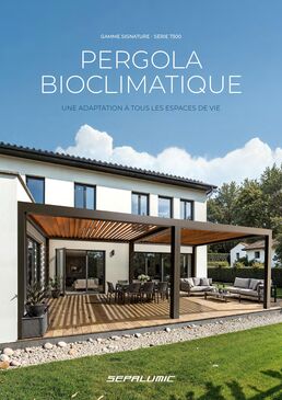 Nouvelle Pergola Bioclimatique Aluminium et fermetures latérales