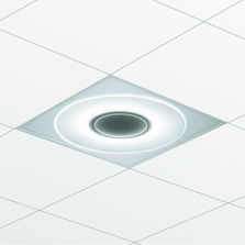 Luminaire LED encastré pour l'éclairage des bureaux | Dayzone