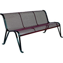 Gamme de bancs en lames de bois ou métal déployé | Gala