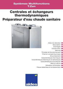Système de températion domestique et production d'eau chaude sanitaire | T.Zen 300/3000 et 400/4000