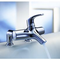 Mitigeurs au dessin d'inspiration végétale pour salle de bains | Symbol