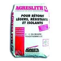 Granulat de bois minéralisé pour béton léger | Agreslith C