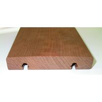 Lames de terrasse bombées évitant le tuilage | Lames Bombées