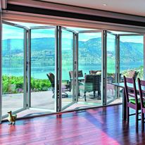 Baies vitrées pliantes à triple vitrage | SF 75