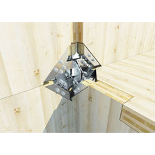 Connecteur d?’assemblage résistant à la traction et aux efforts tranchants | X-Rad