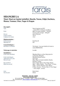 Papier Peint imprimé Shangri-La | Kagan